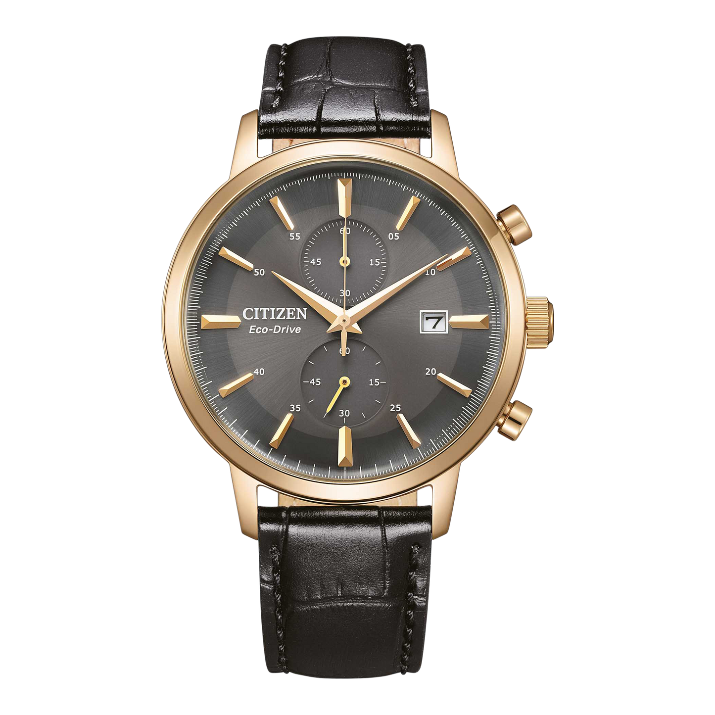 CITIZEN Eco-Drive Chronograph Horloge voor Heren – Grijze Wijzerplaat CA7067-11H