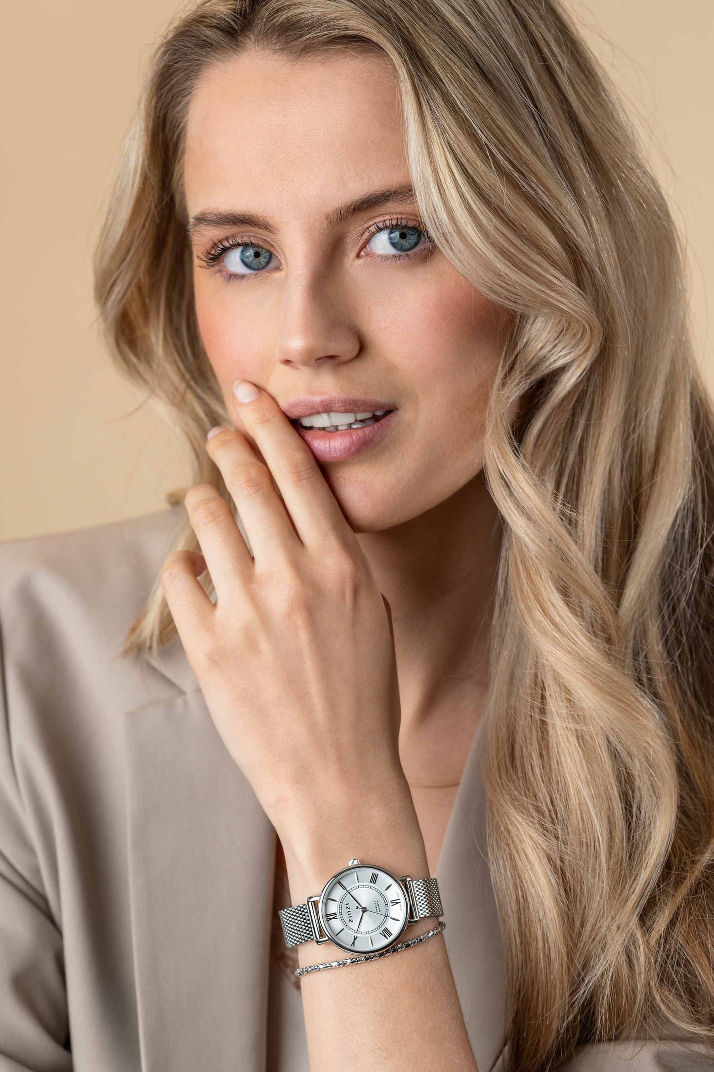 ZINZI HORLOGE ZILVER ZIW2002