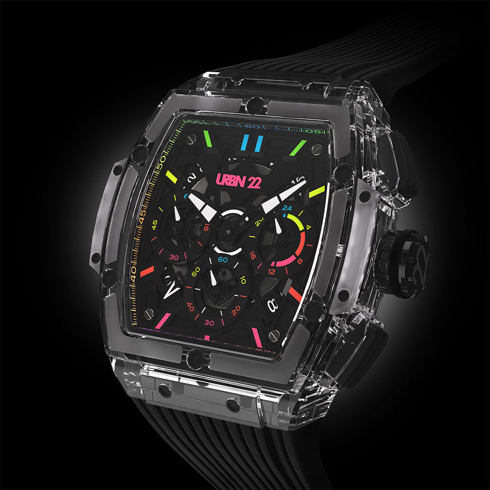 URBN22 NITRO CLEAR MAYHEM WATCH