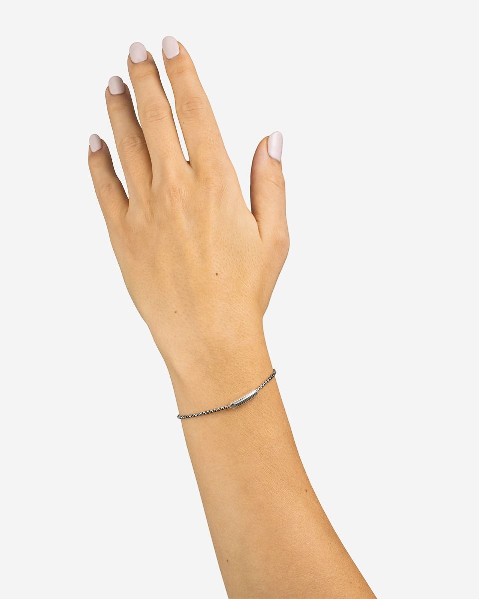BUDDHA TO BUDDHA PERMANENTE ARMBAND VENETIAN ZILVER
