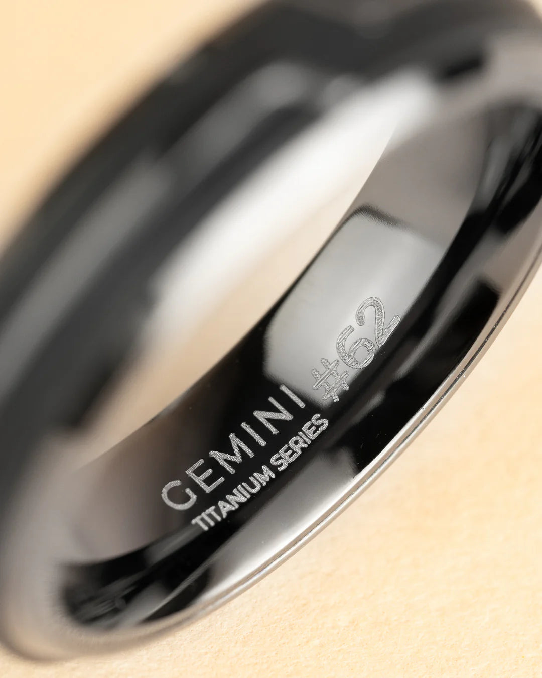 GEMENI REX TITANIUM RING