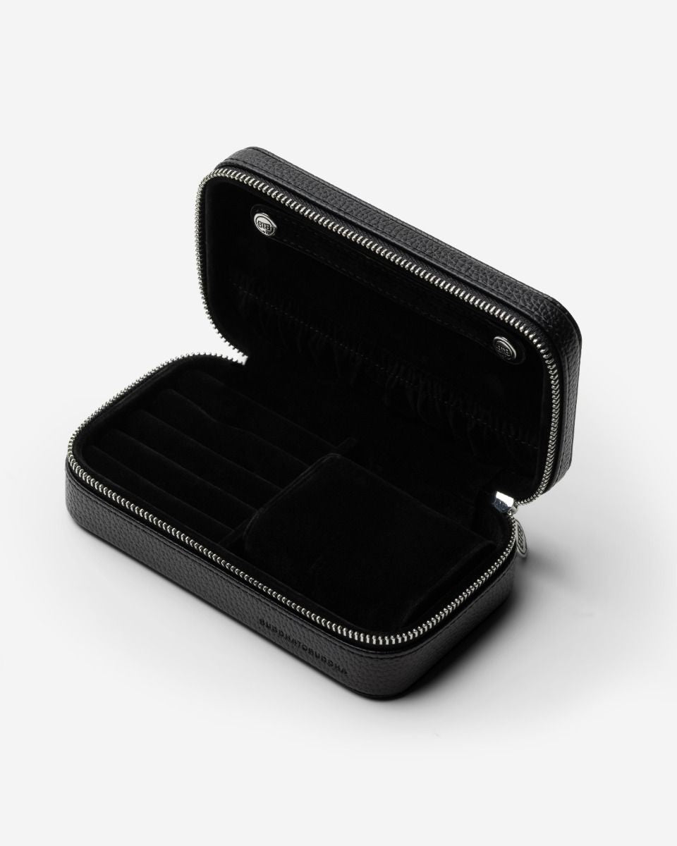 BUDDHA TO BUDDHA JEWELRY TRAVEL CASE BLACK MEDIUM