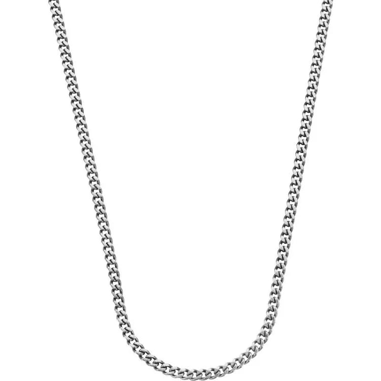 Rebel & Rose Necklace 4mm Chain Silver 925
