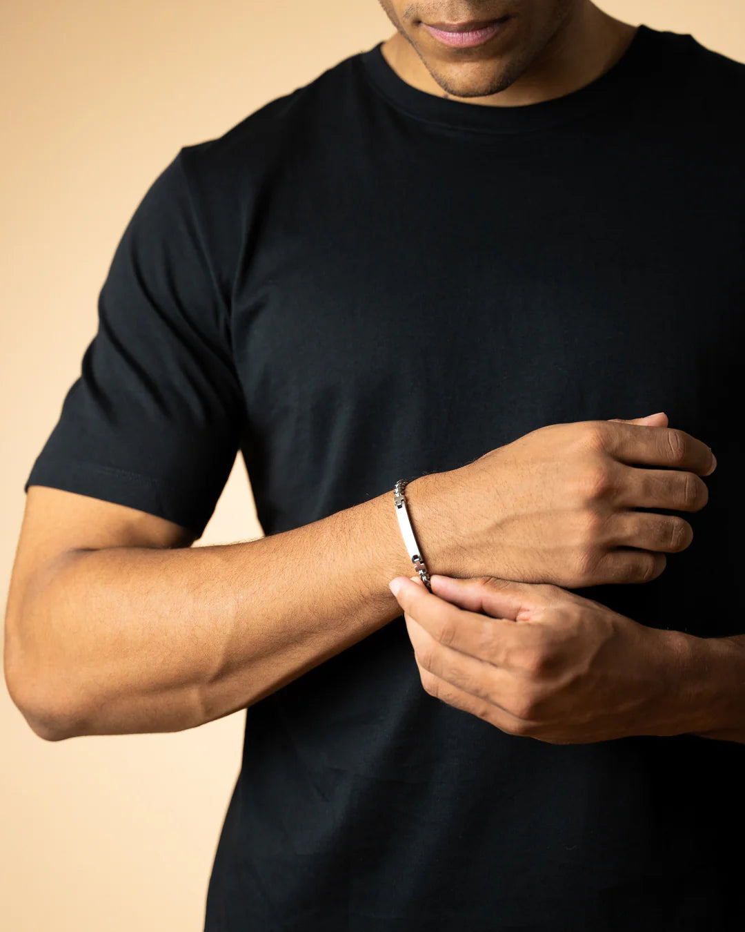 GEMENI OPUS ARMBAND 5MM ROESTVRIJSTAAL ZILVER