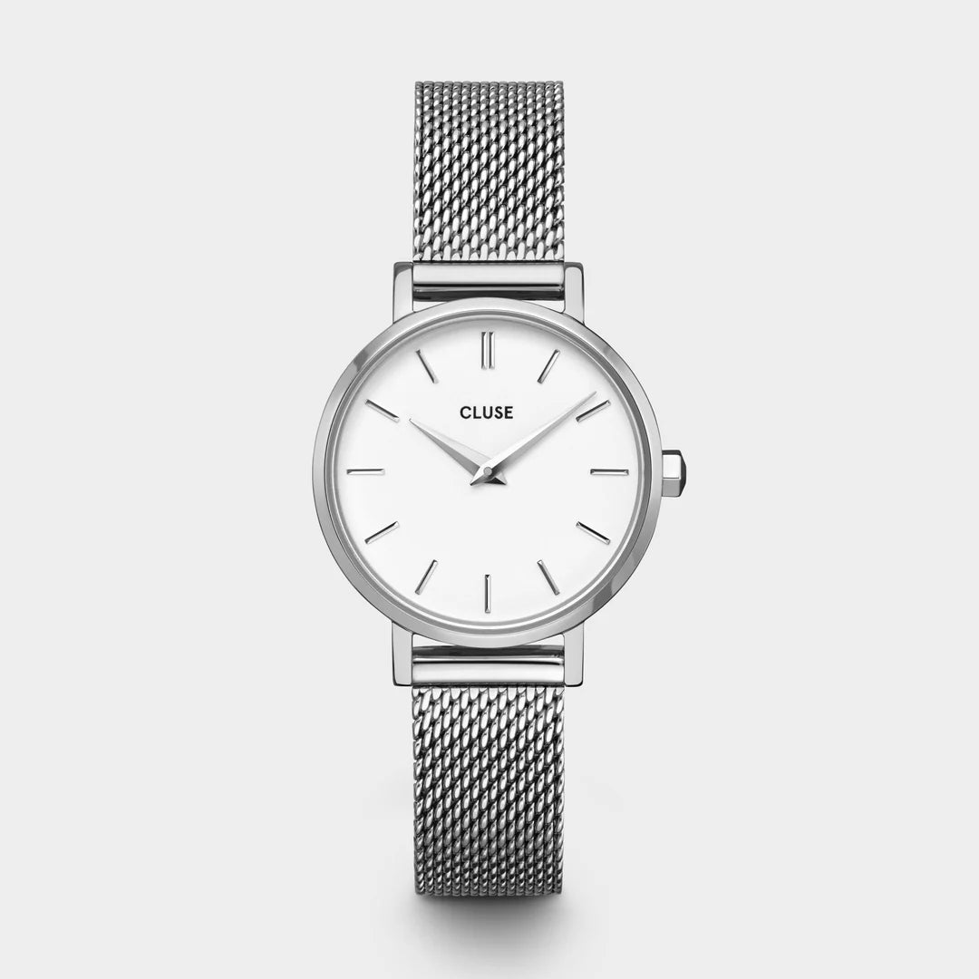 Cluse horloge zilver kleurig CW0101211007