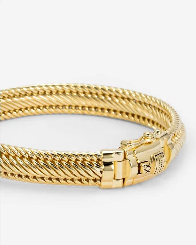 BUDDHA TO BUDDHA EDWIN MINI VERGULD ARMBAND