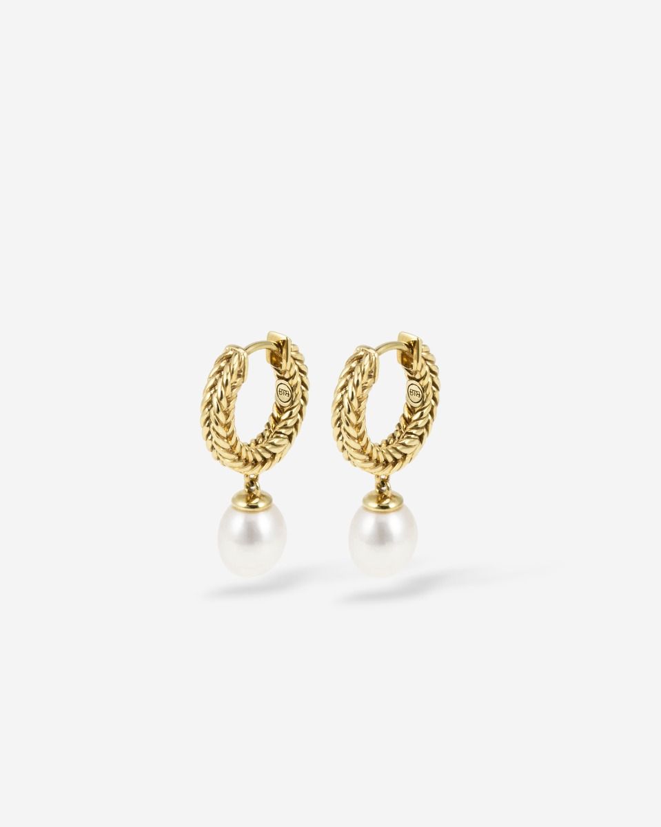 BUDDHA TO BUDDHA BARBARA HOOPS PAREL VERGULD ZILVER