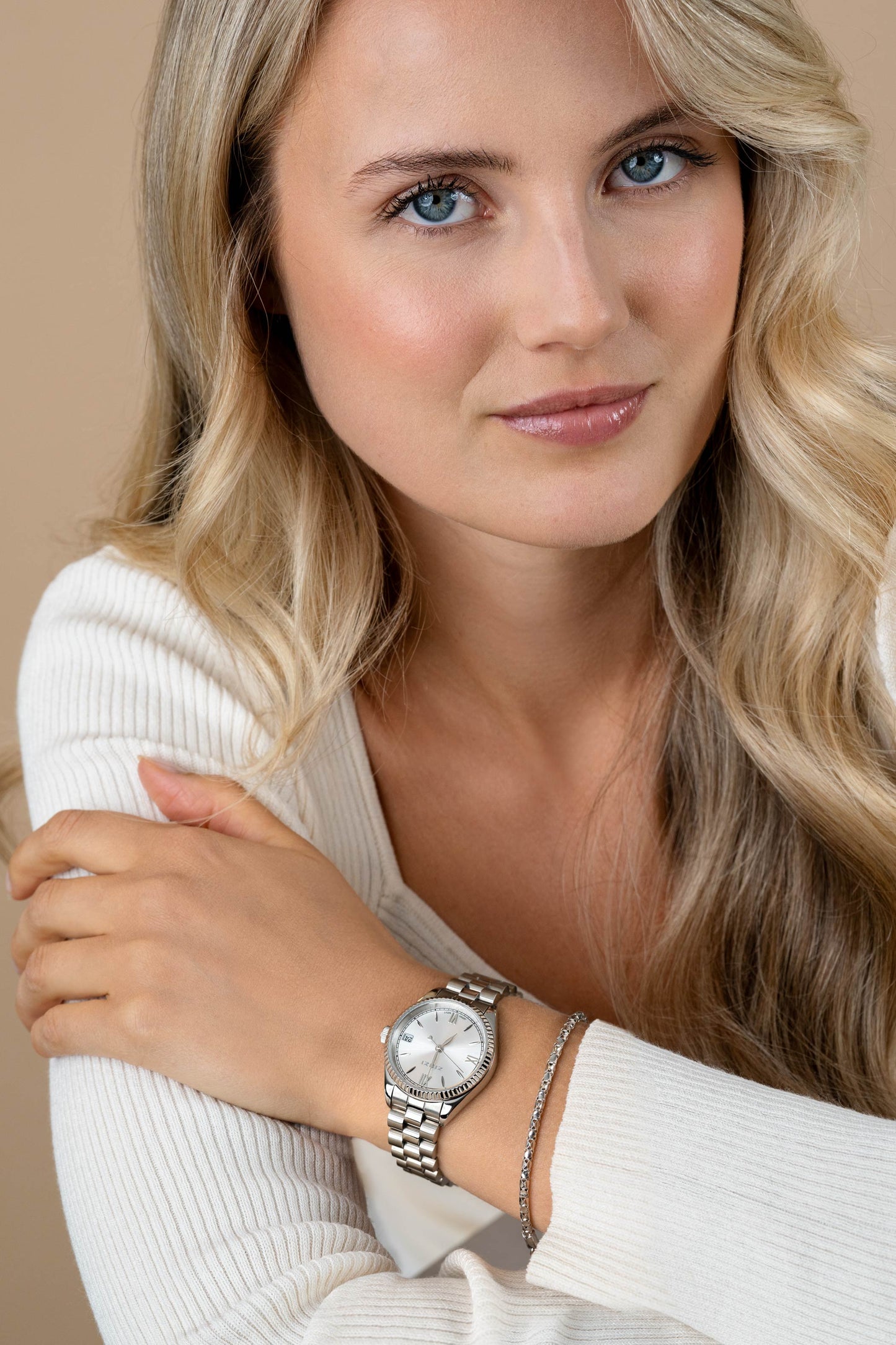 ZINZI Horloge Zilver ZIW2202