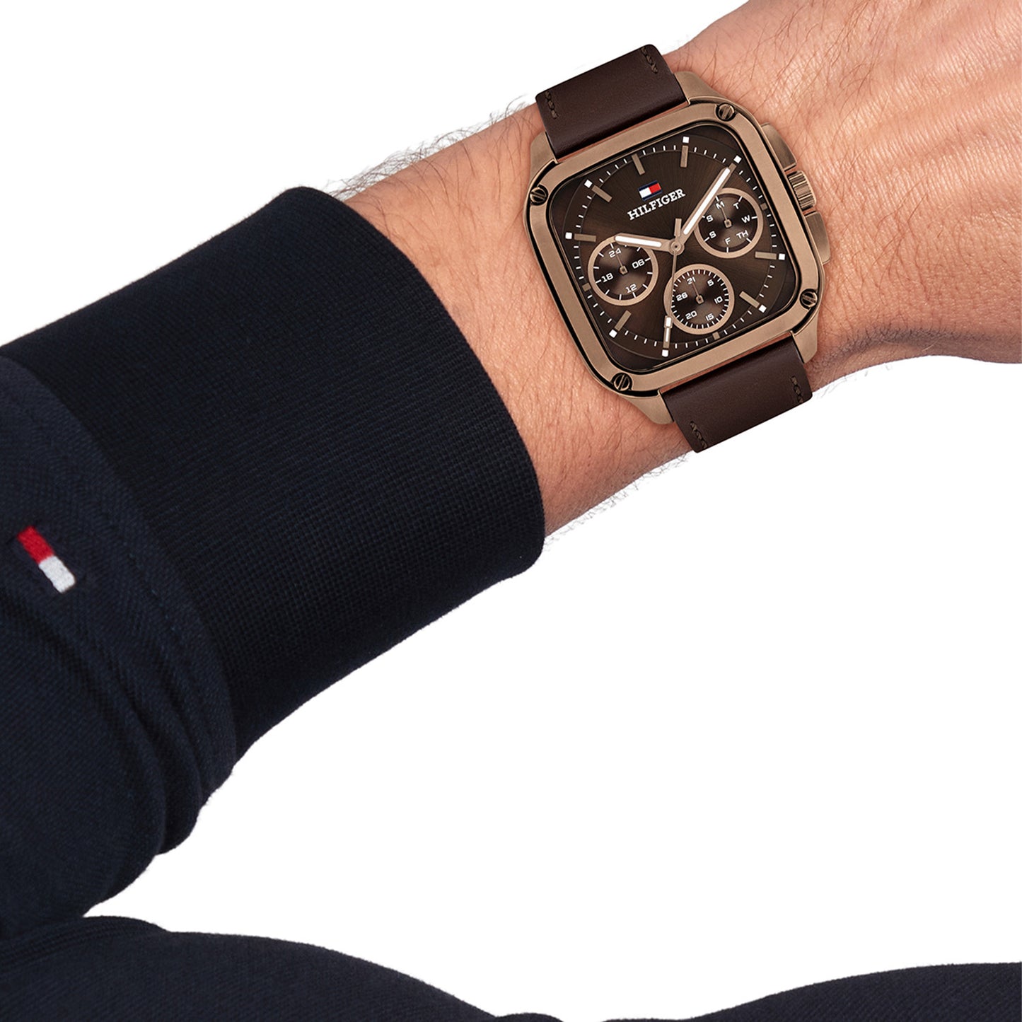 Tommy Hilfiger TH1792221 Heren Horloge Leer
