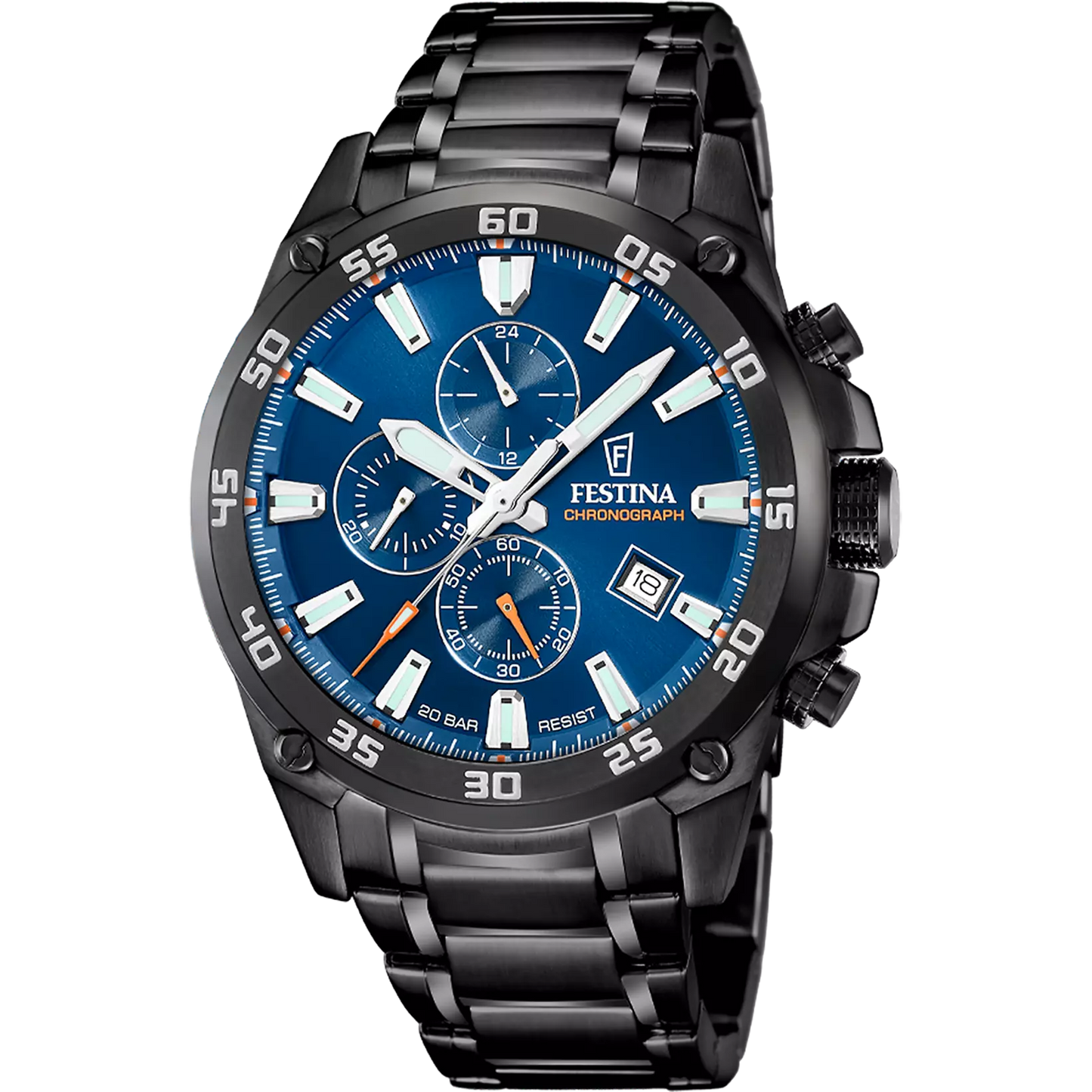 FESTINA HEREN BLAUW HORLOGE F20735/1
