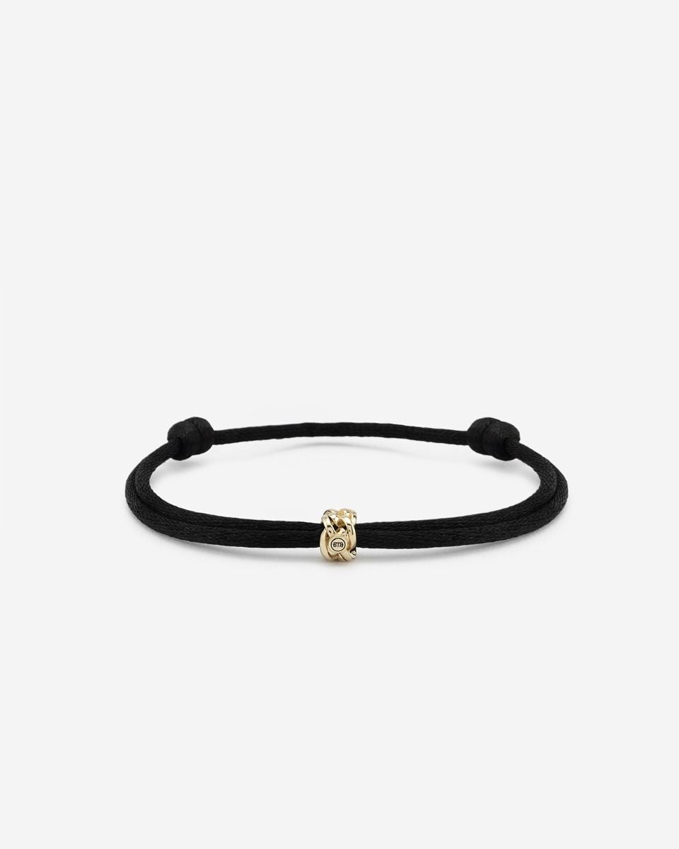 BUDDHA TO BUDDHA CORD BRACELET NATHALIE 14KT GOLD
