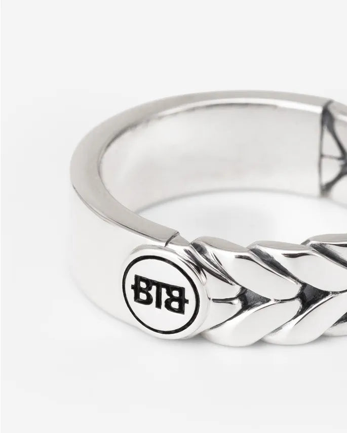 BUDDHA TO BUDDHA BARBARA DUAL RING SILVER