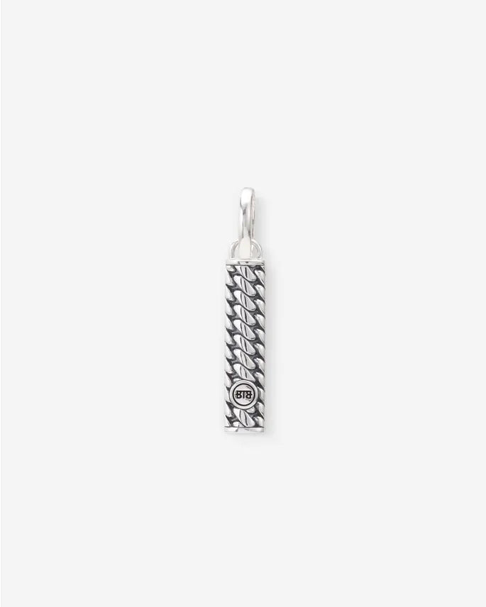 BUDDHA TO BUDDHA BEN MINI GEMSTONE PENDANT SILVER MALACHITE
