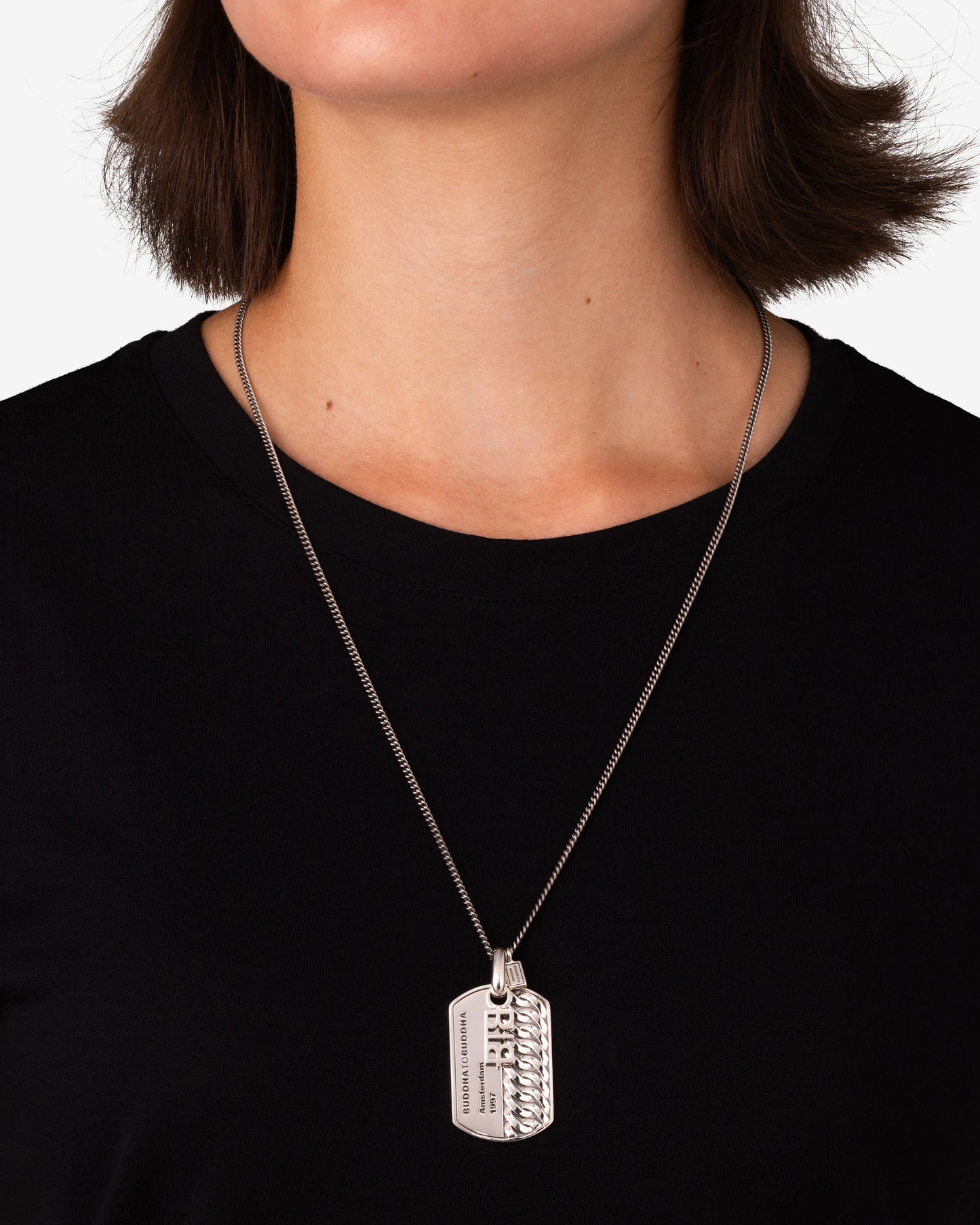 BUDDHA TO BUDDHA CHAIN ARMY TAG PENDANT