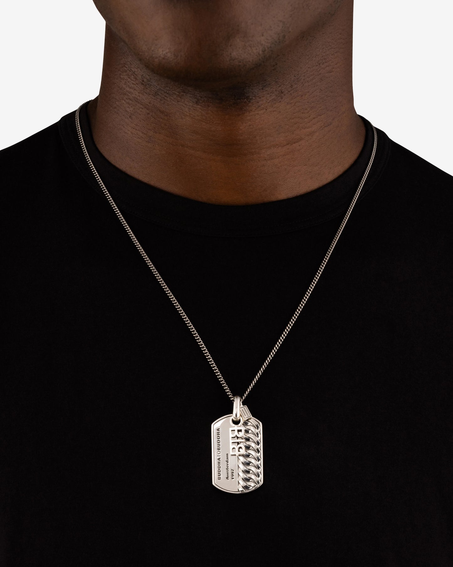 BUDDHA TO BUDDHA CHAIN ARMY TAG PENDANT