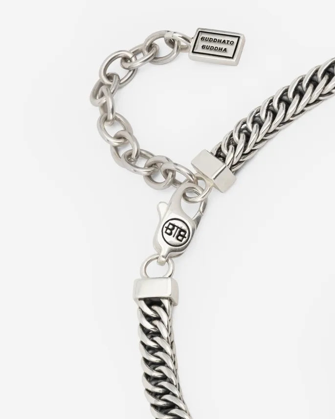 BUDDHA TO BUDDHA CHOKER ESTHER MINI ZILVER 34-38CM