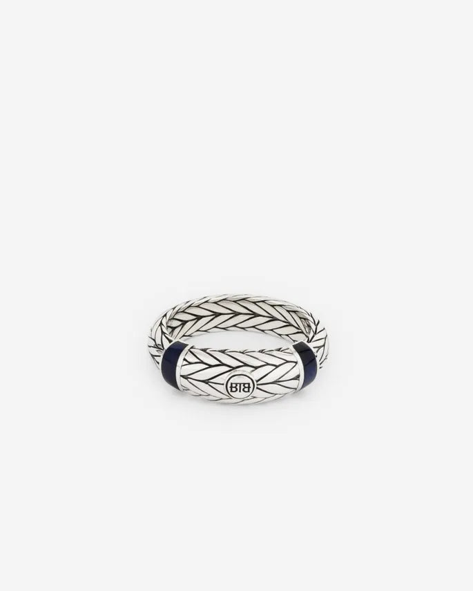BUDDHA TO BUDDHA ELLEN STONE RING TIGEREYE NAVY