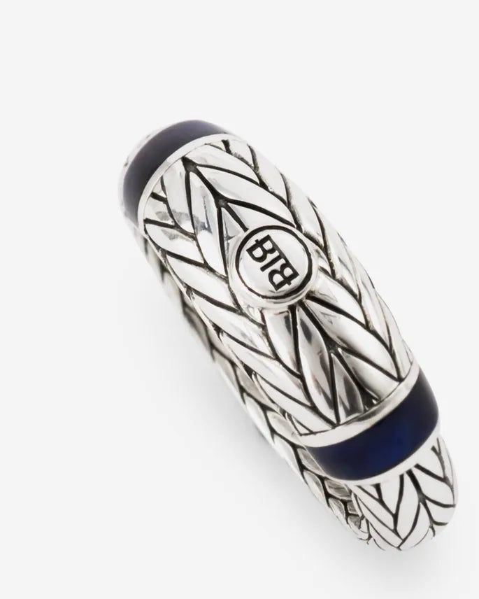 BUDDHA TO BUDDHA ELLEN STONE RING TIGEREYE NAVY