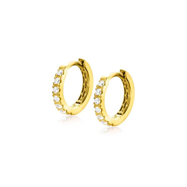 ZINZI Gold 14 karaat gouden oorringen ZGO321Z