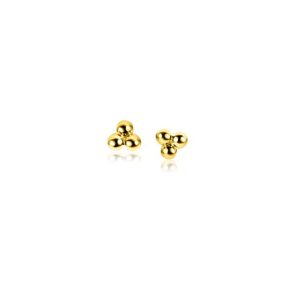 ZINZI Gold 14 karaat gouden oorknopjes ZGO476