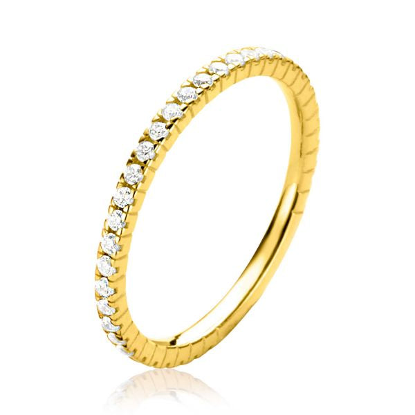 ZINZI Gold 14 karaat gouden ring ZGR373