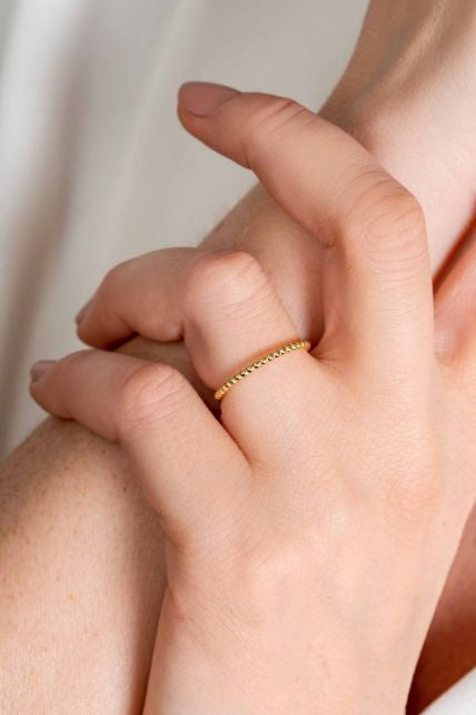 ZINZI Gold 14 karaat gouden ring ZGR372