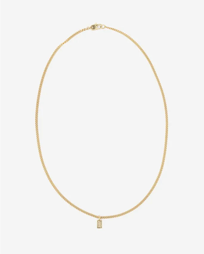 BUDDHA TO BUDDHA ESSENTIALS KETTING 45,5 CM VERGULD GOUD