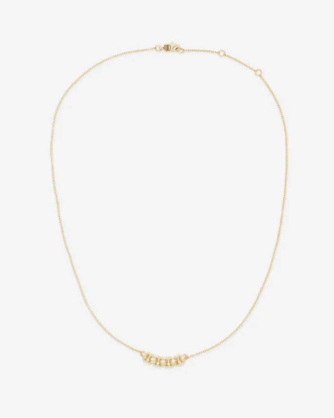 BUDDHA TO BUDDHA KETTING BATUL GOUD 14KT 45 CM