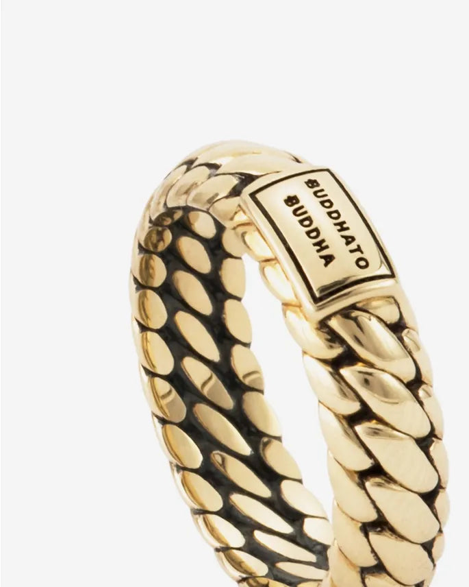 BUDDHA TO BUDDHA RING BEN GOUD 14KT