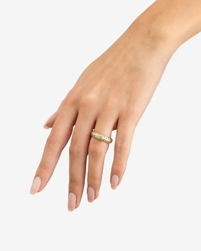 BUDDHA TO BUDDHA RING BEN GOUD 14KT