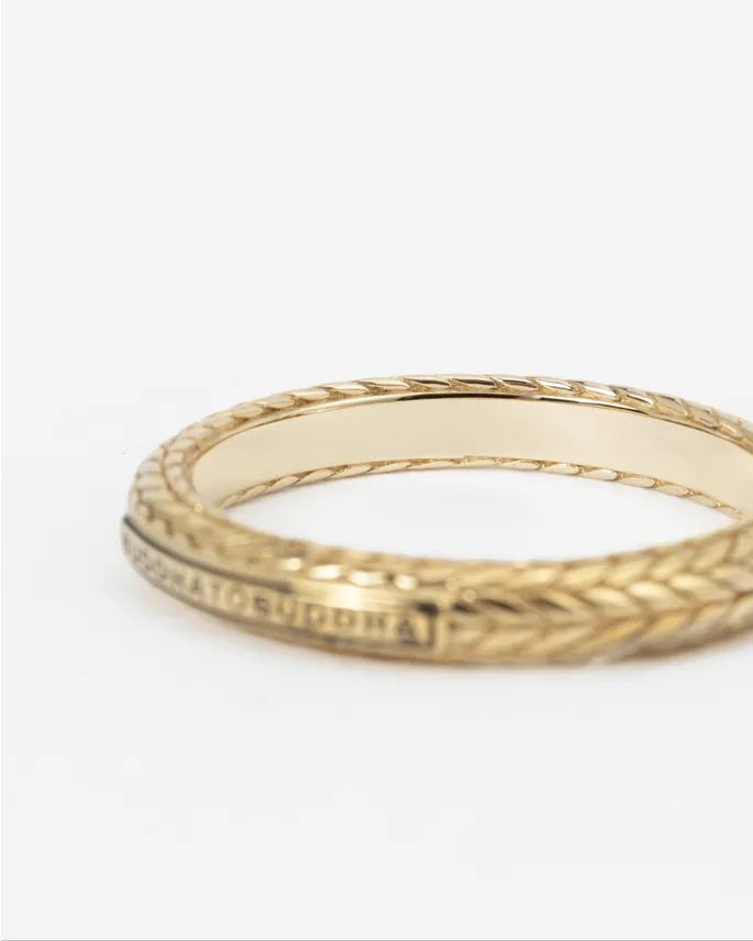 BUDDHA TO BUDDHA RING ELLEN XS GOUD YG 14K