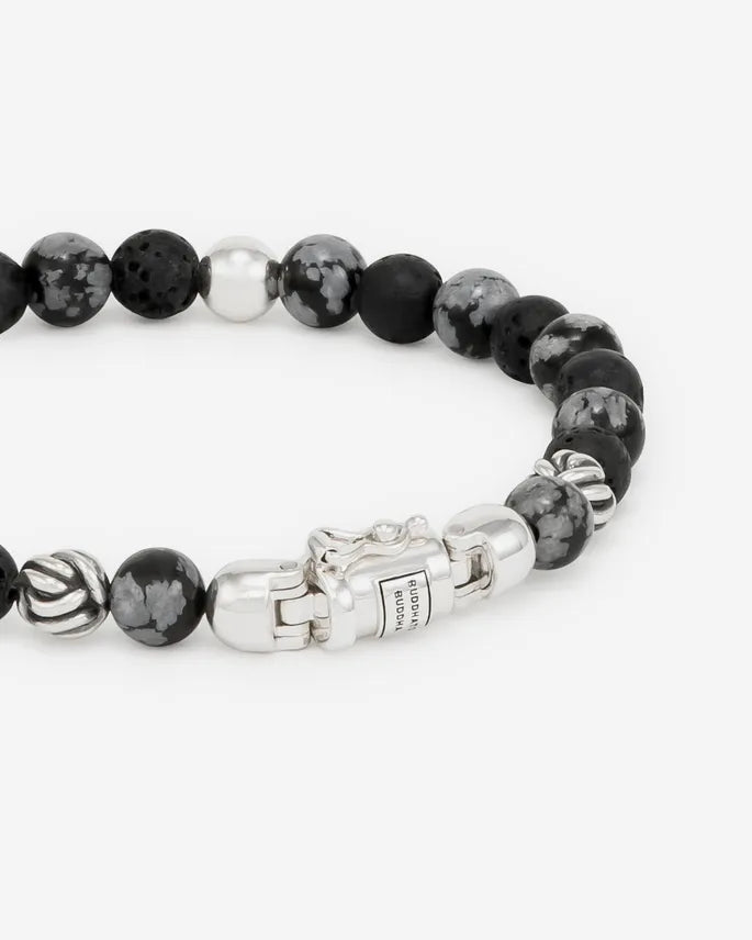 BUDDHA TO BUDDHA SPIRIT BEAD MINI ARMBAND SNOWFLAKE