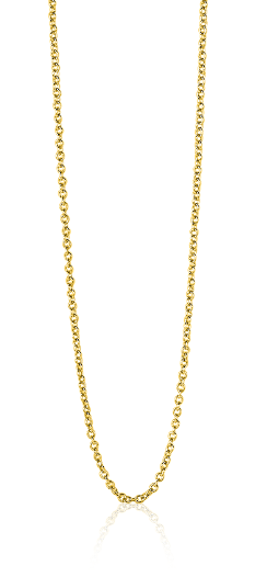 ZINZI ANKER COLLIER 42CM GOLD PLATED