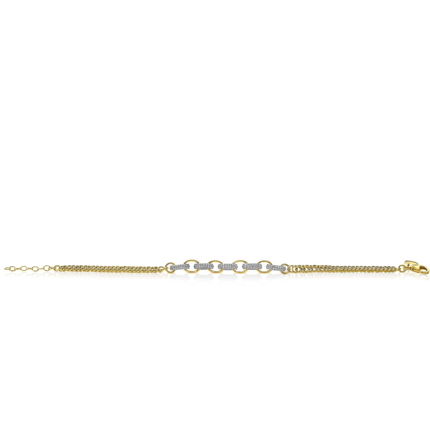 ZINZI ARMBAND GOLD PLATED ZIA2203Y