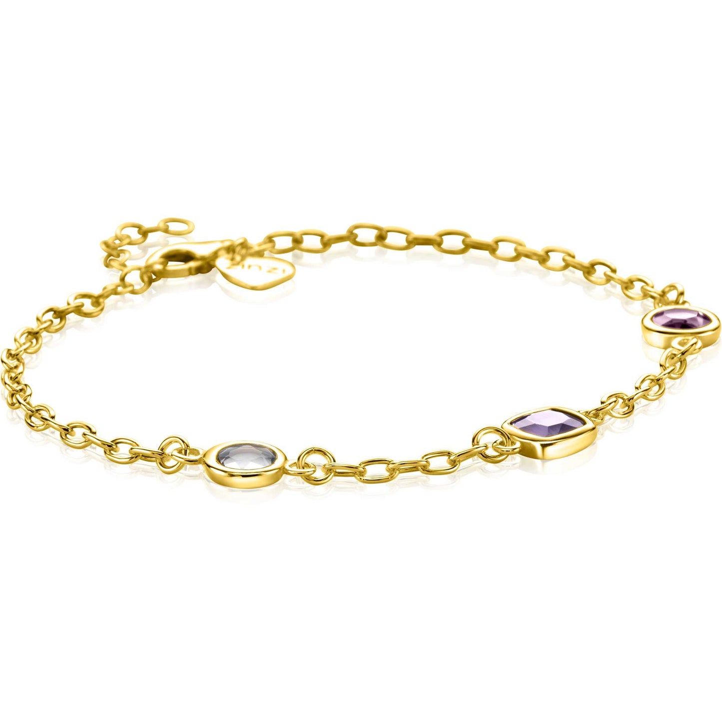 ZINZI ARMBAND GOLD PLATED ZIA2525G