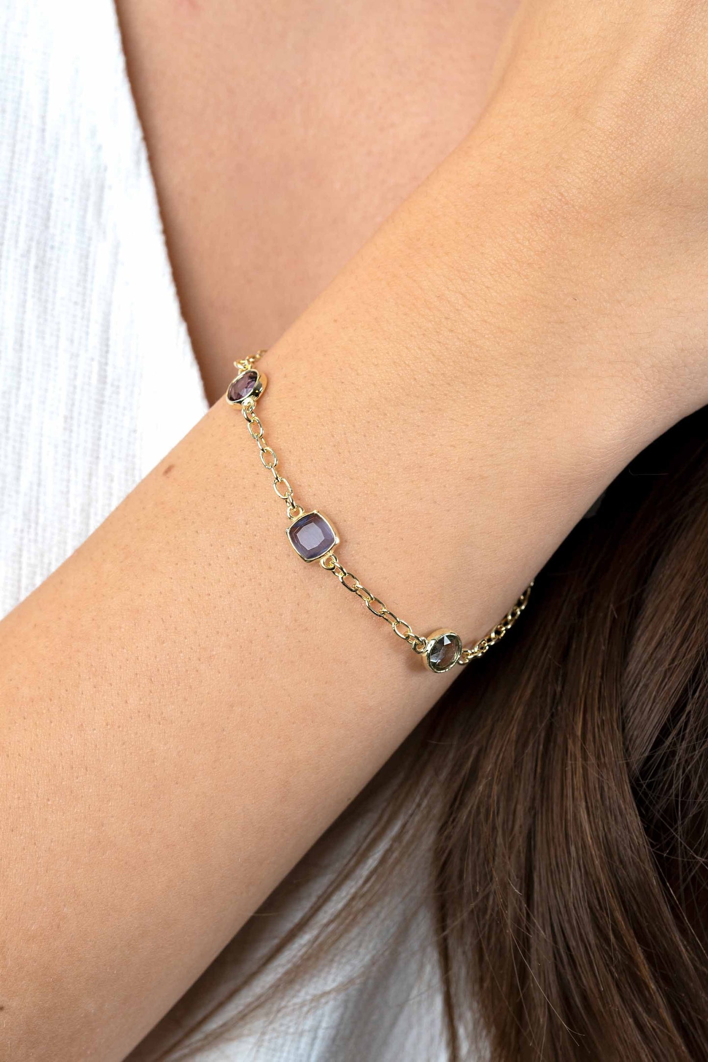 ZINZI ARMBAND GOLD PLATED ZIA2525G