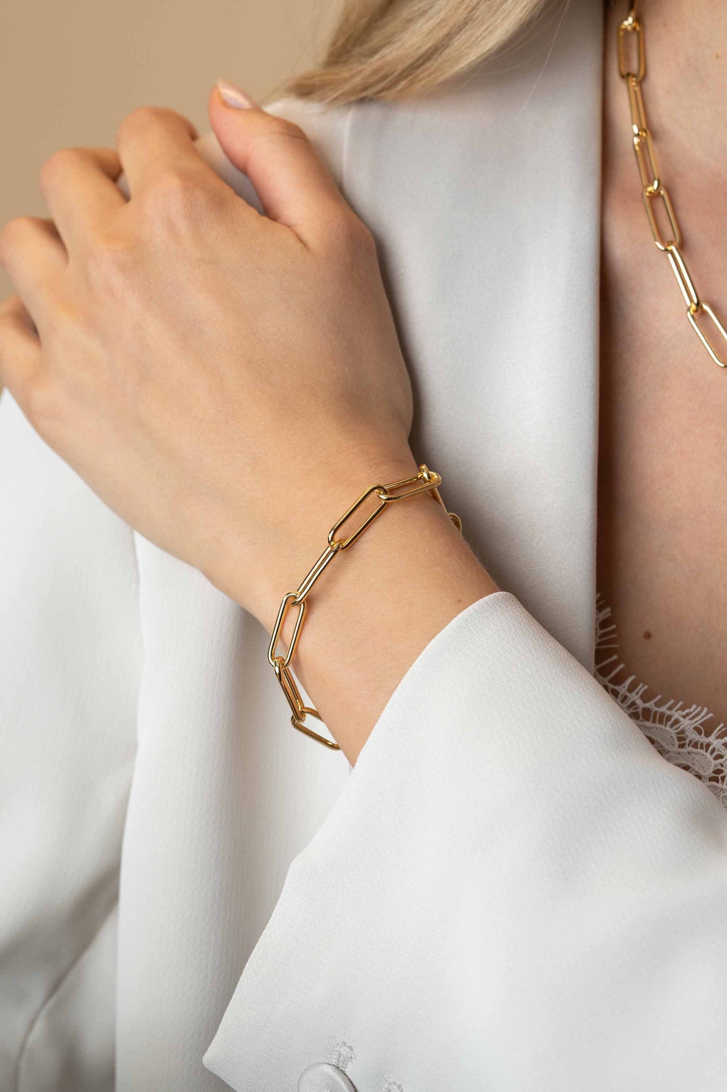 ZINZI ARMBAND GOLD PLATED ZIA2533G