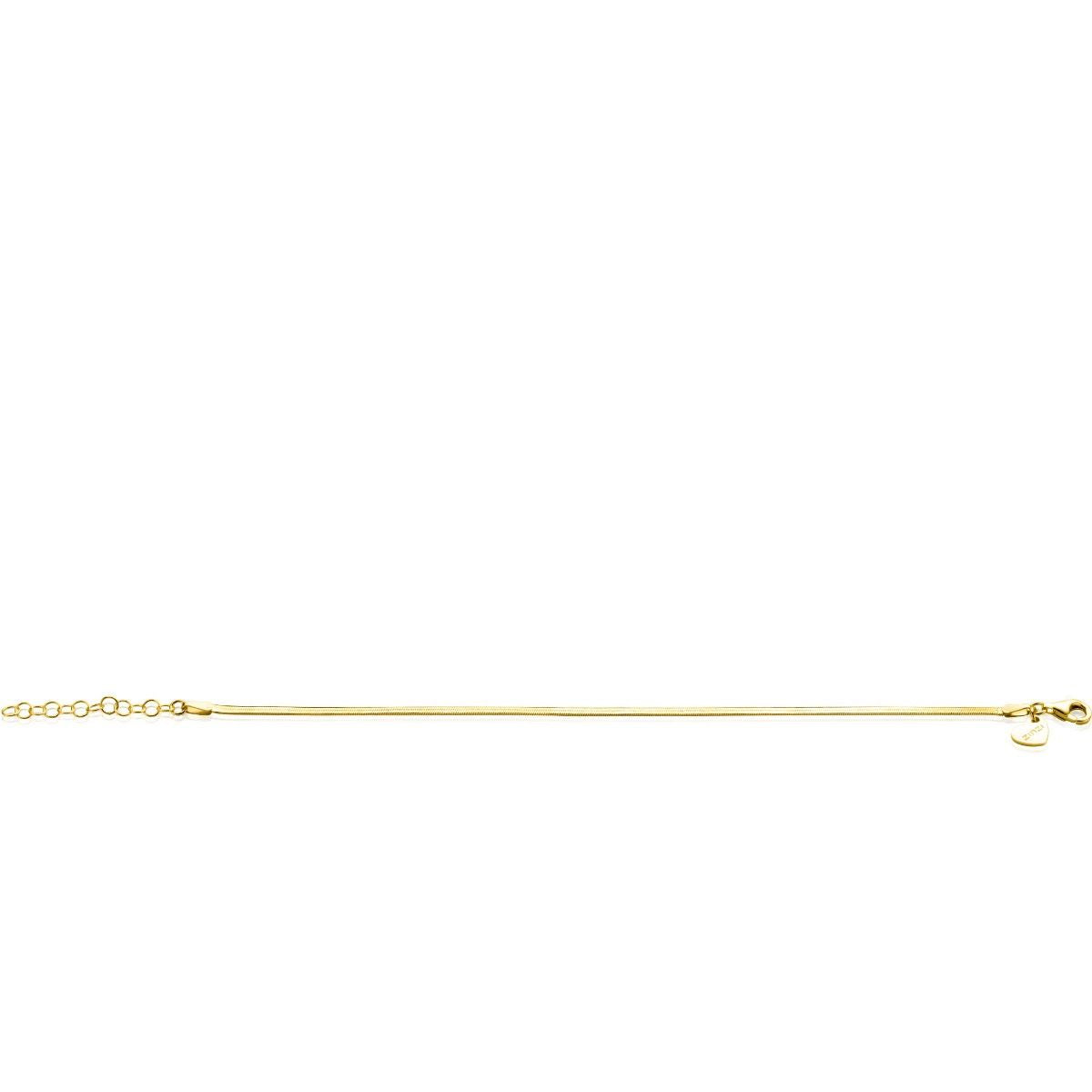 ZINZI COLLIER GOLD PLATED PLAT GOURMET