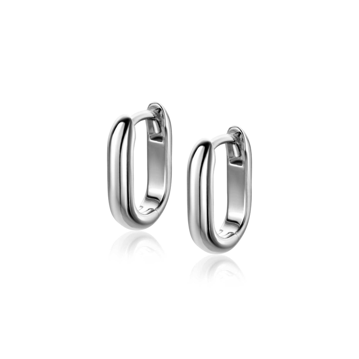 ZINZI KLAPCREOLEN HALF RONDE BUIS 13x10x3MM