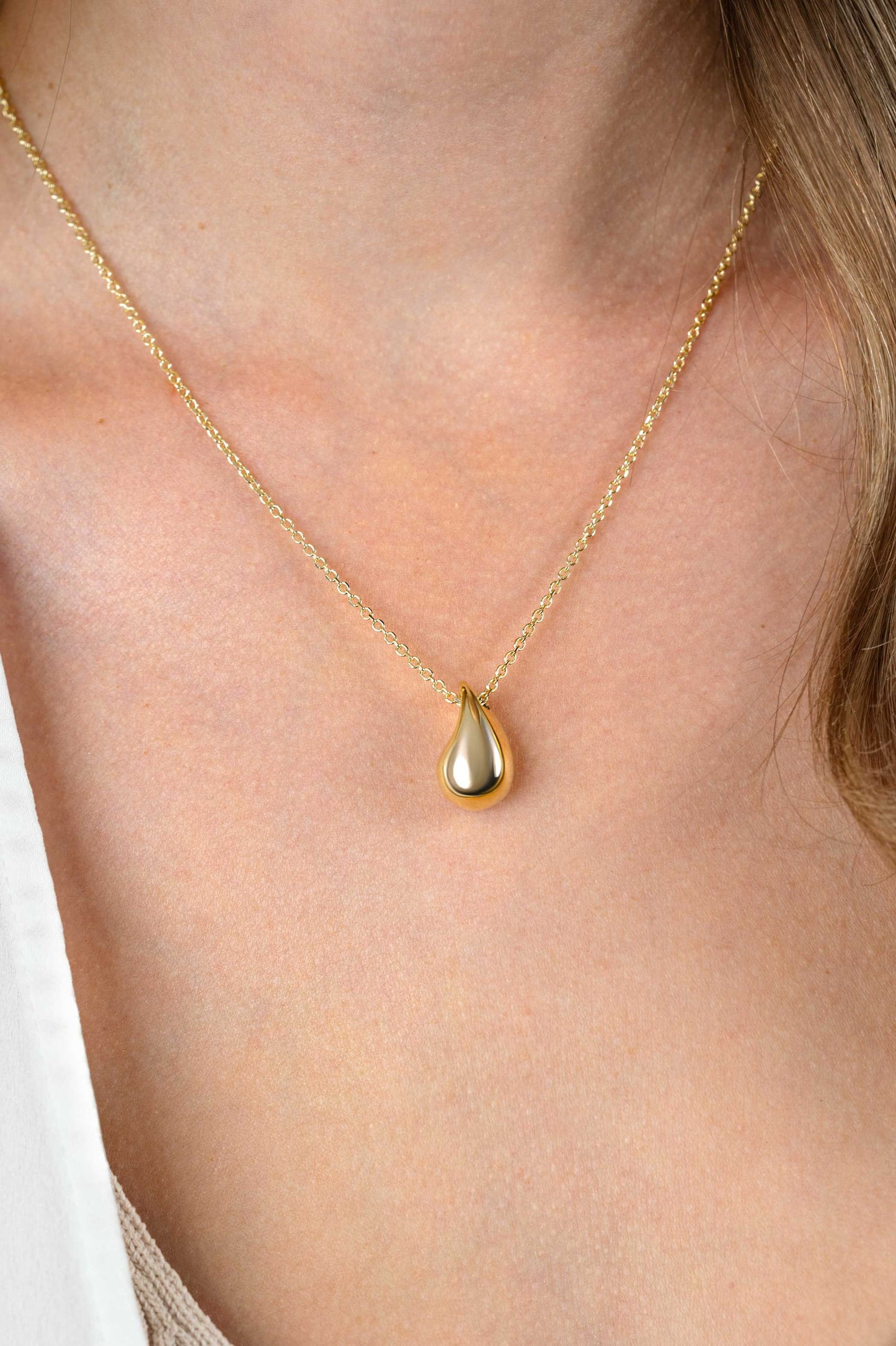 ZINZI COLLIER MET DRUPPEL HANGER