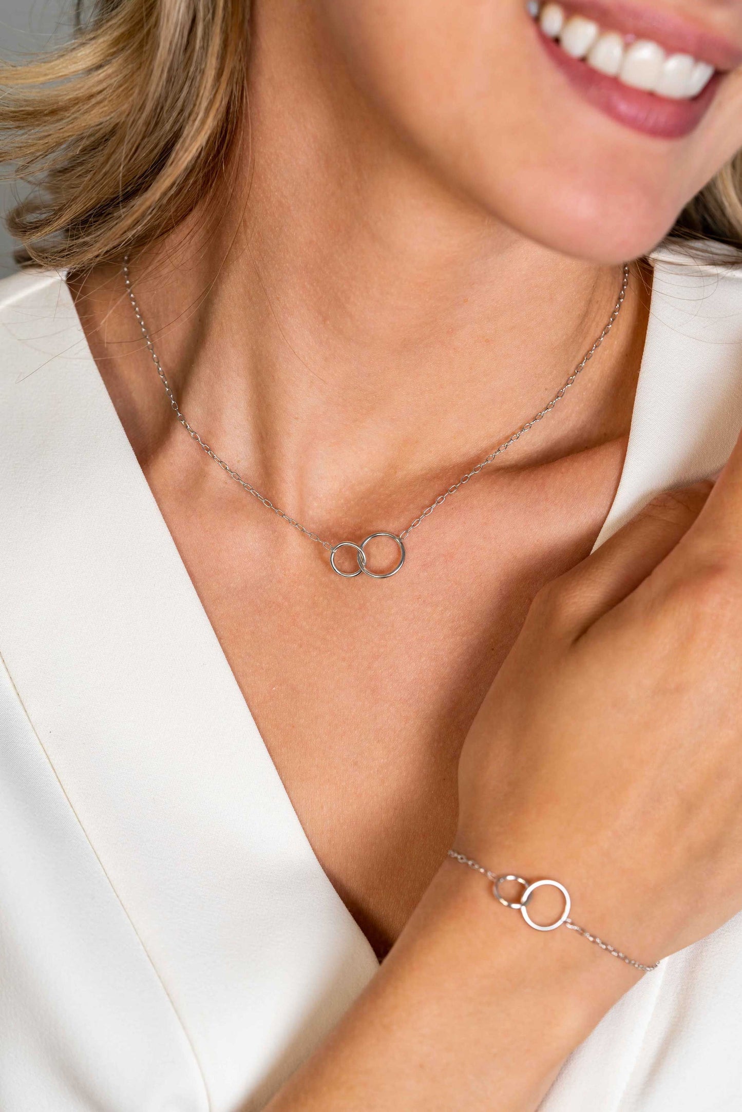ZINZI COLLIER PAPERCLIP 45 CM