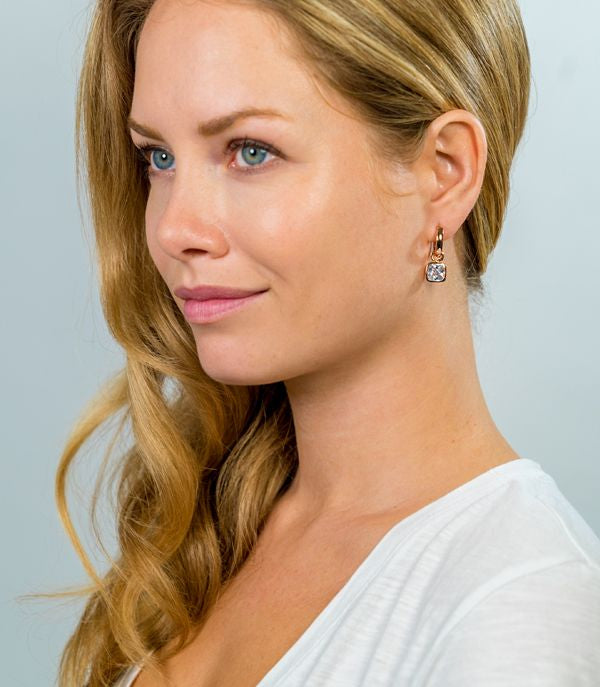 ZINZI CREOOLHANGERS WIT ZIRCONIA