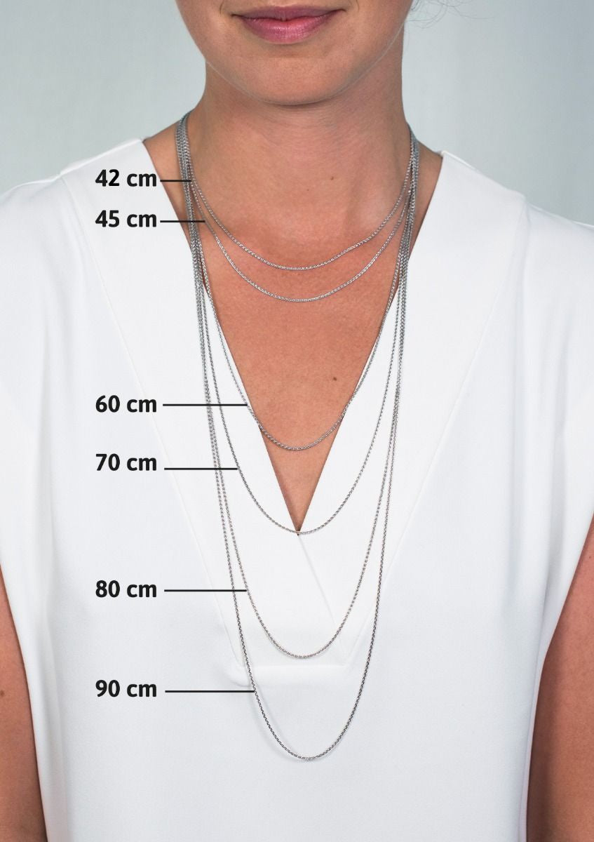 ZINZI KOORD ZILC-K45 COLLIER 45CM