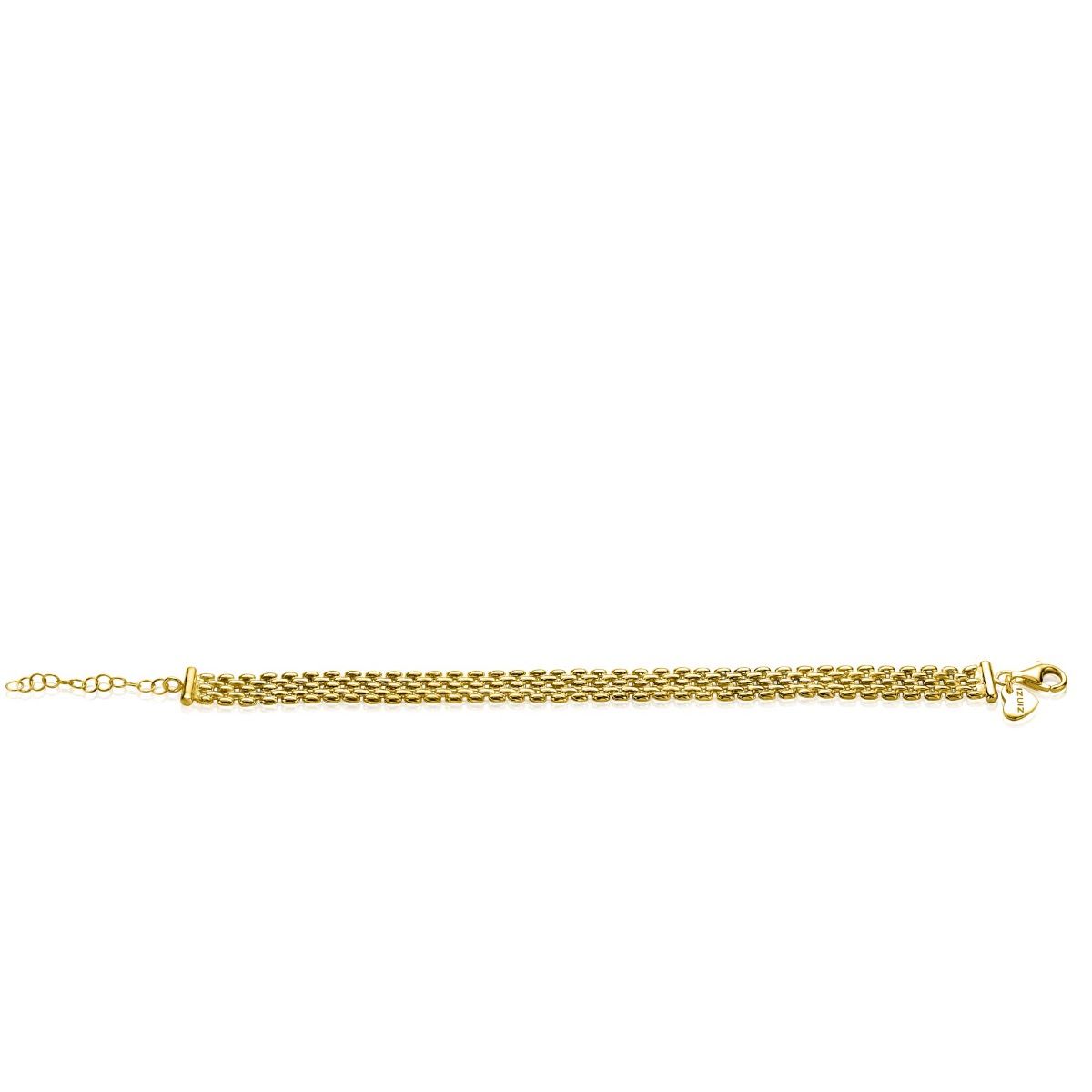 ZINZI ROLEX-STYLE ARMBAND 8MM BREED