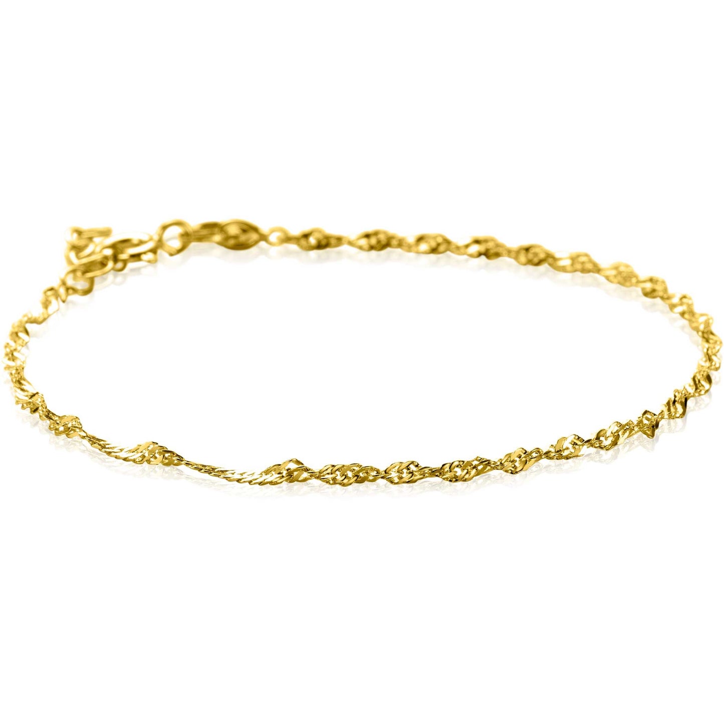 ZINZI GOLD 14KT ARMBAND SINGAPORE SCHAKEL ZGA501