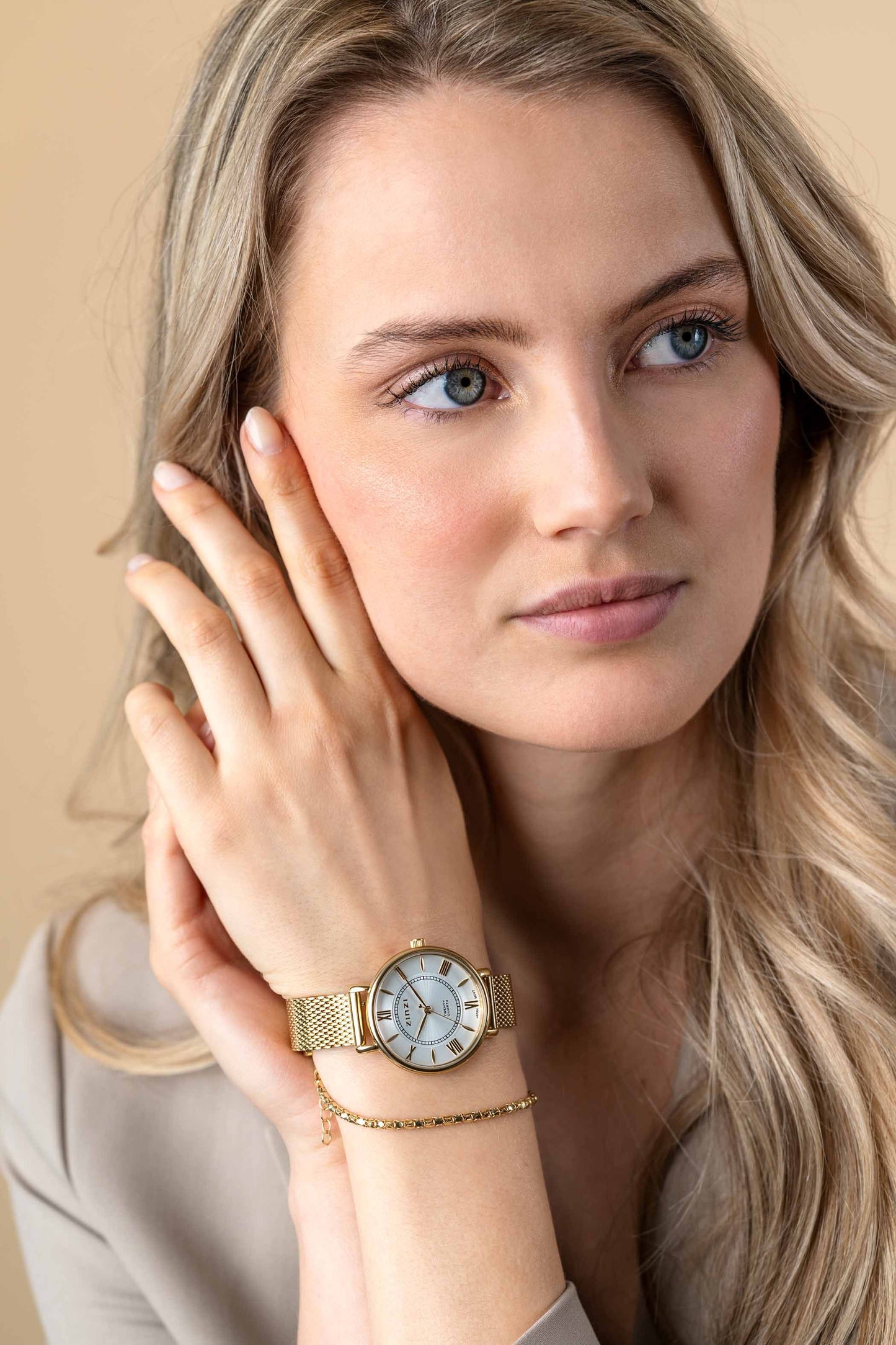 ZINZI Horloge goud kleurig ZIW2033