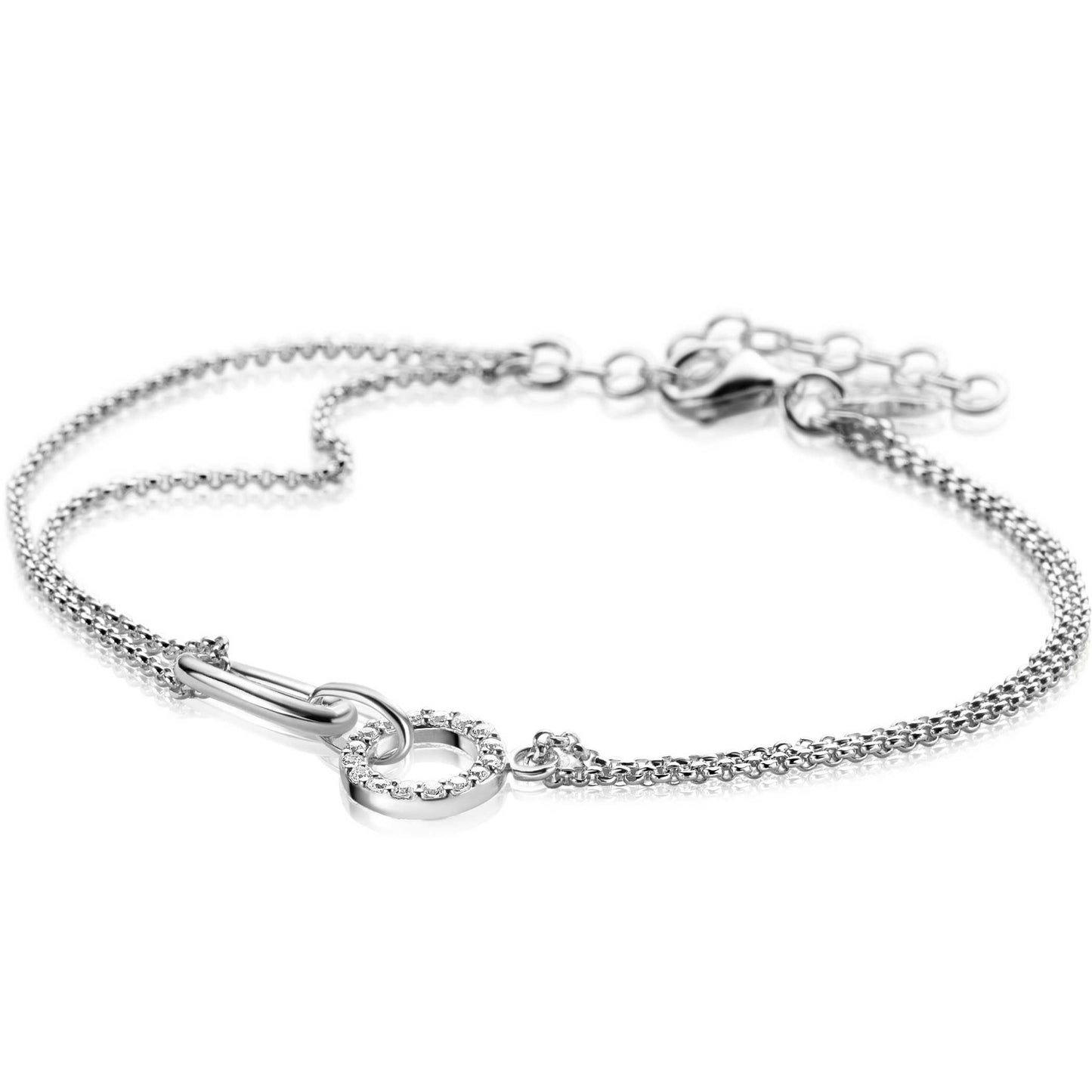 ZINZI ARMBAND ZILVER ZIA2463