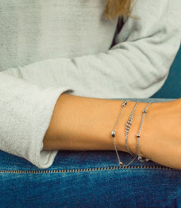 ZINZI ARMBAND ZILVER ZIA1128