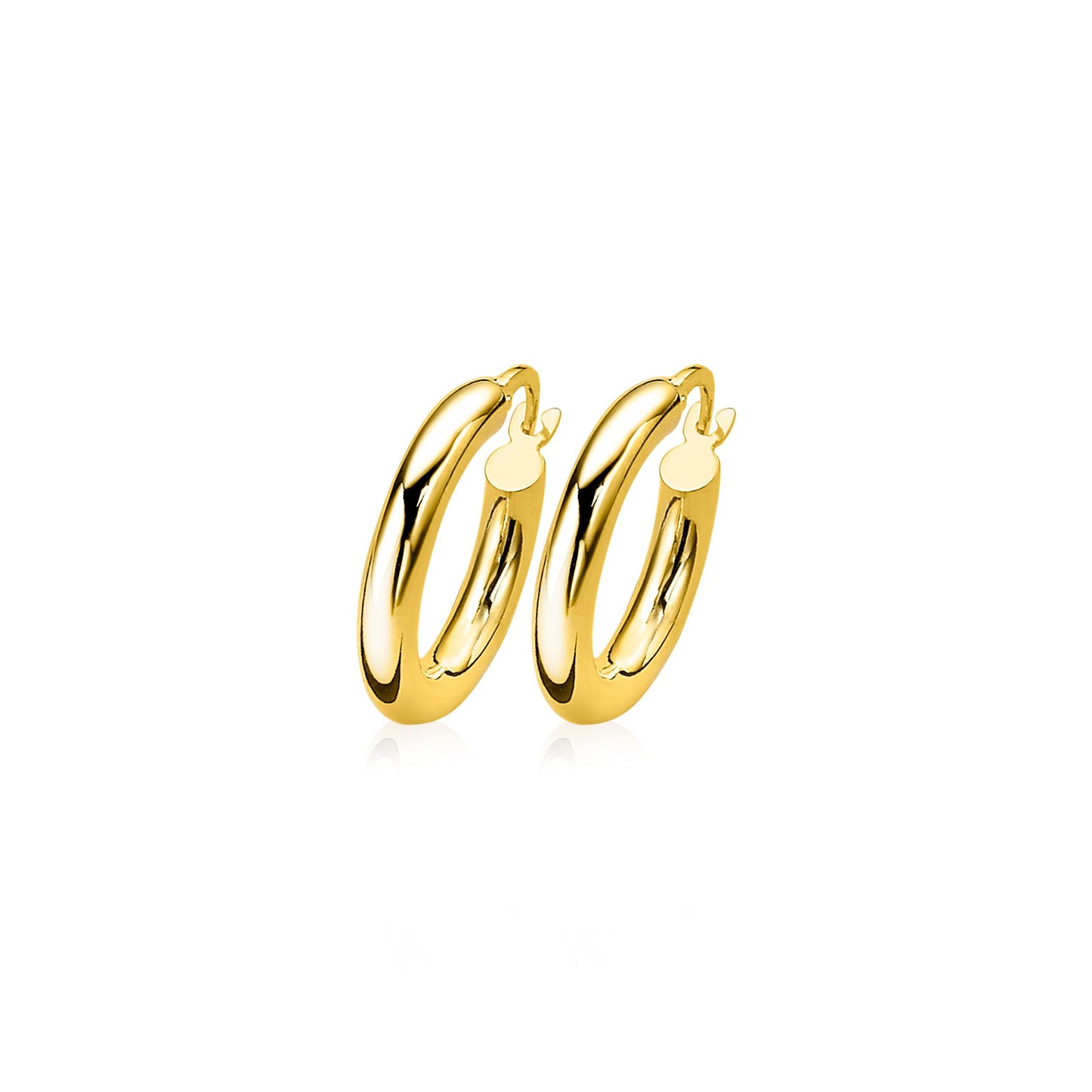ZINZI Gold 14 karaat gouden creolen ZGO131