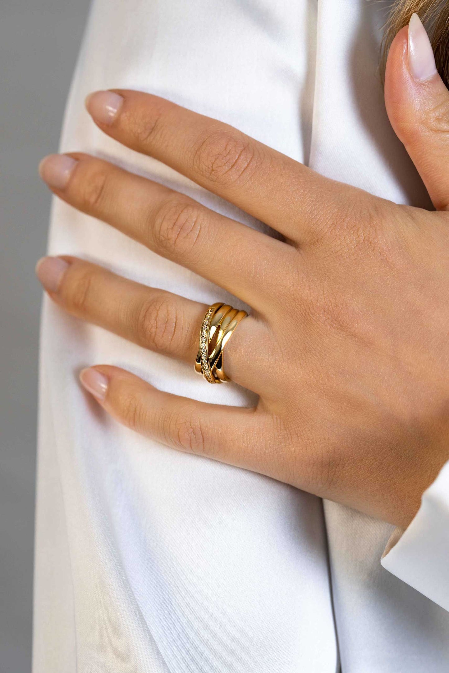 ZINZI Ring goud kleurig ZIR1790Y